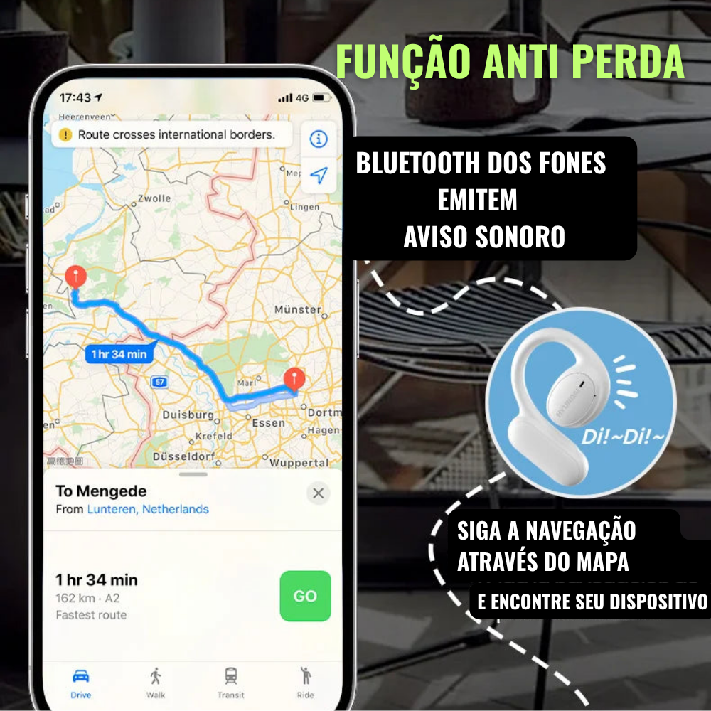 Fone Tradutor Inteligente Hyundai OpenAir5 AI Tempo Real