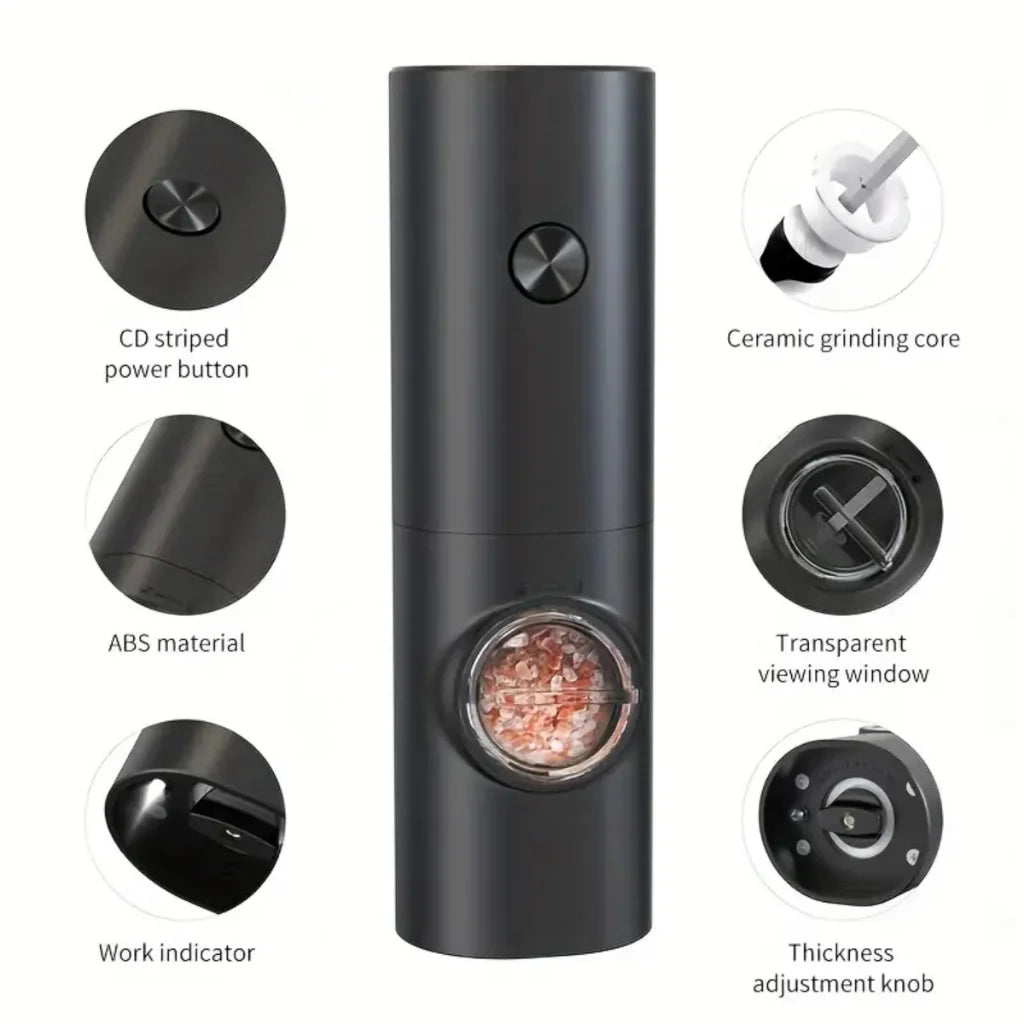 Moedor Elétrico Automático de Condimentos