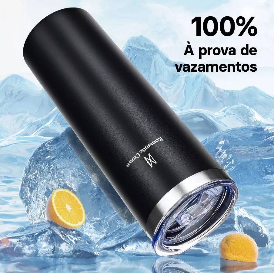 Garrafa Térmica 600 ml Inox Antivazamento