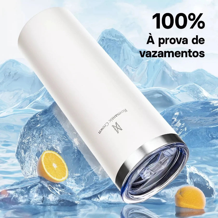 Garrafa Térmica 600 ml Inox Antivazamento