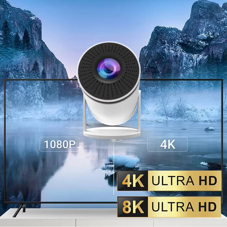Projetor MAX PRO 4K 1080p Cinema em Casa