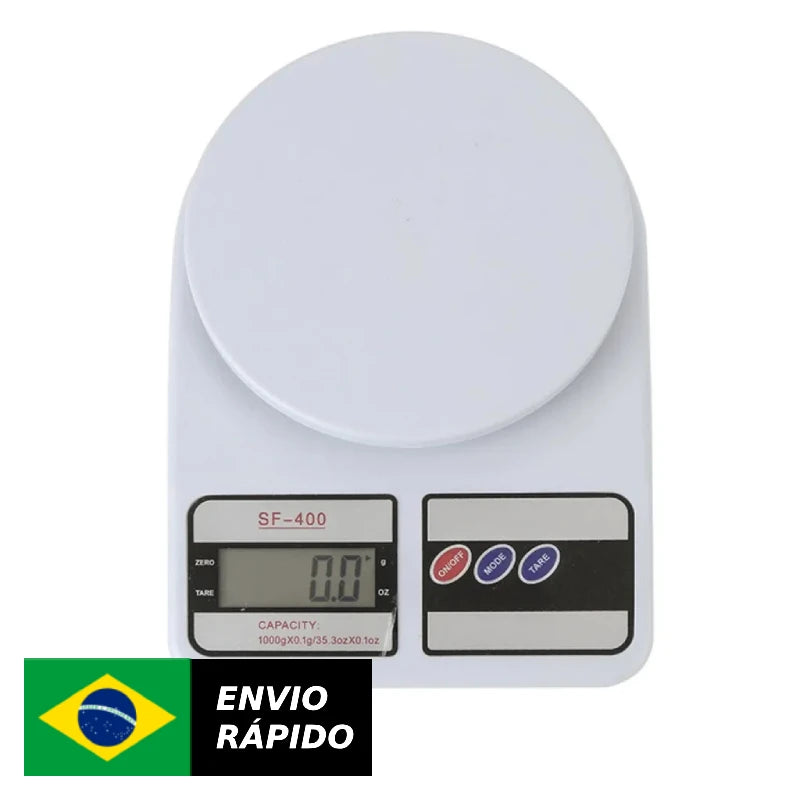 Balança Digital de Cozinha 1g a 10kg com Alta Precisão