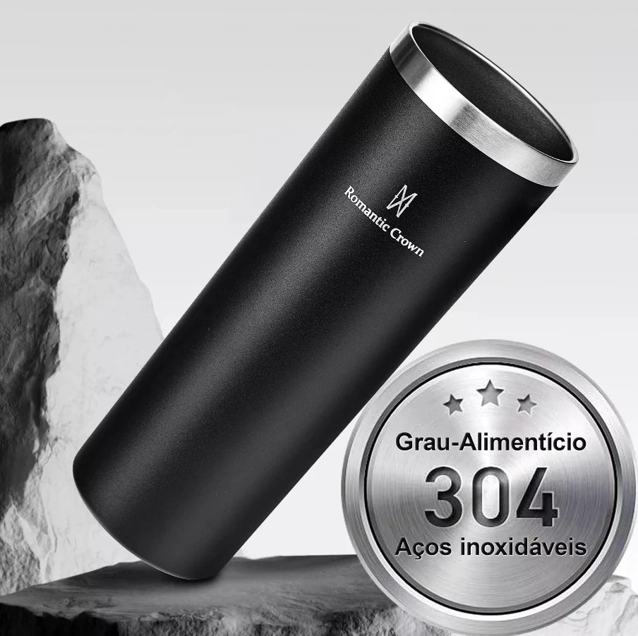 Garrafa Térmica 600 ml Inox Antivazamento