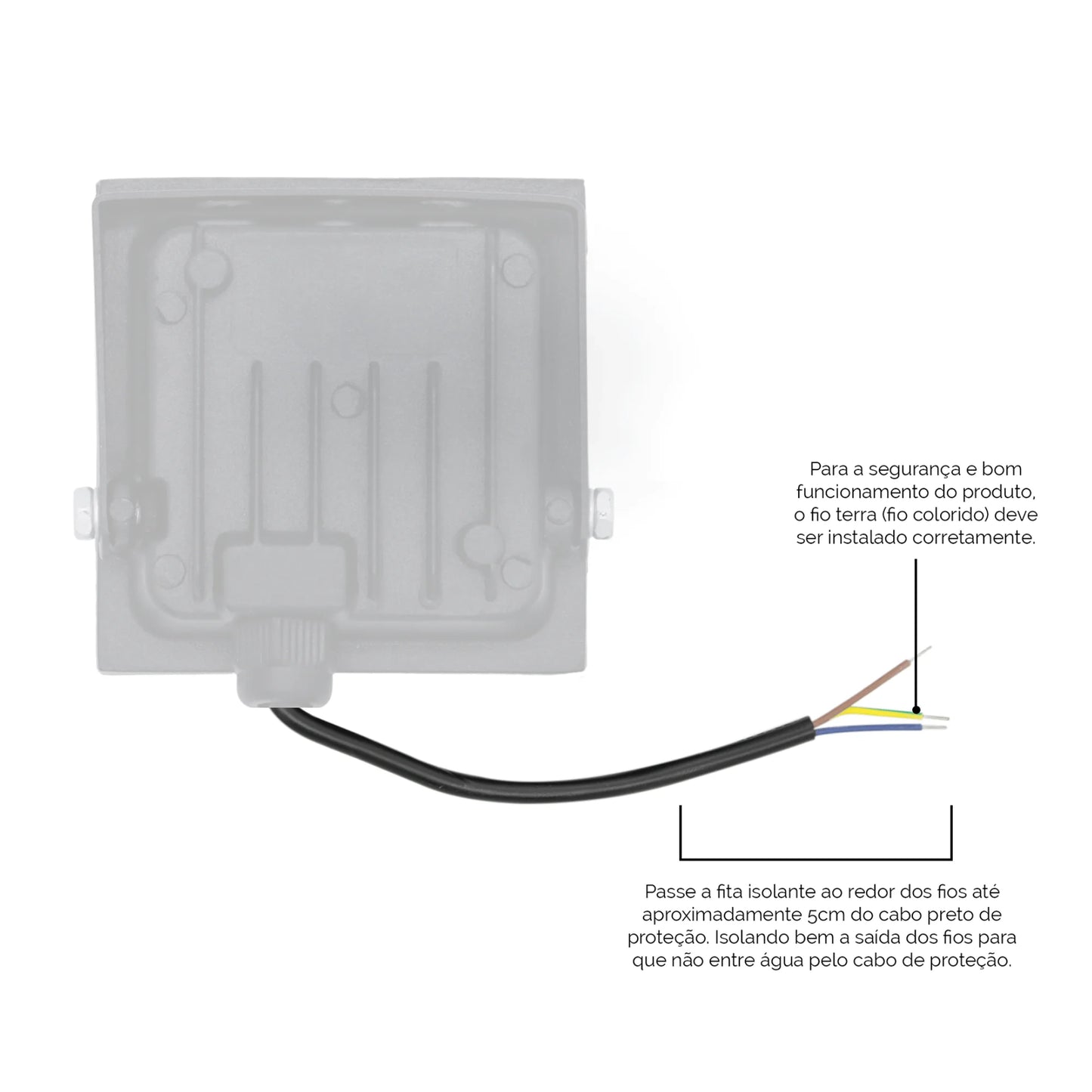 Kit 2 Refletores LED 50W – Bivolt