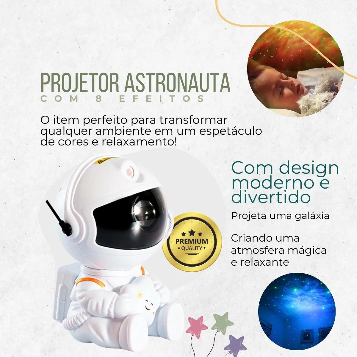 LED Starry Sky Effect Night Projector Light