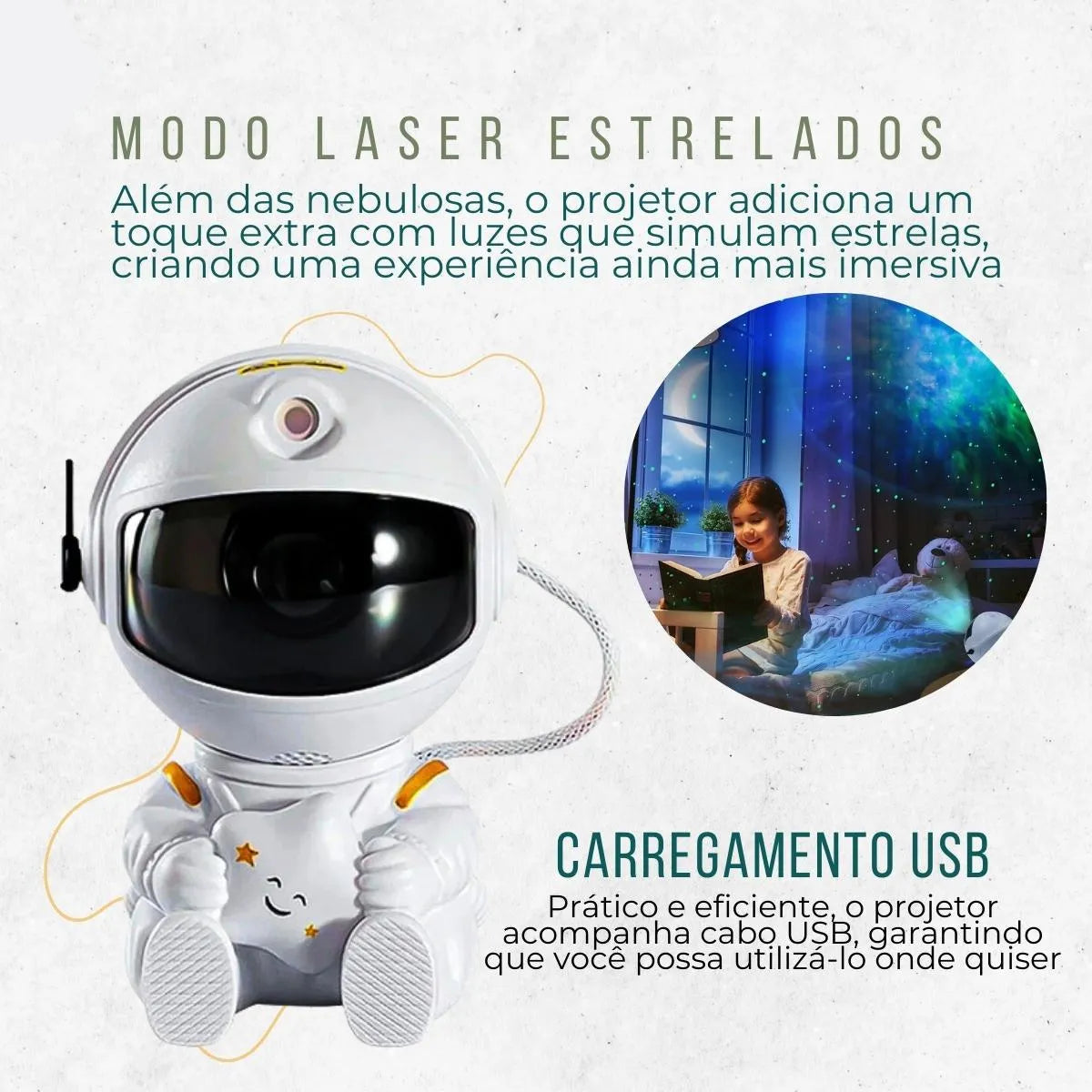 LED Starry Sky Effect Night Projector Light