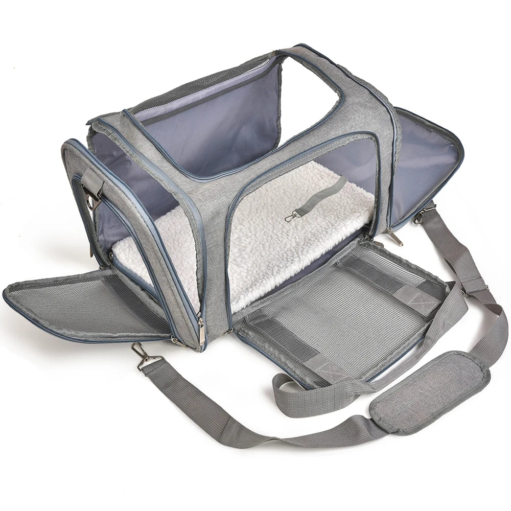 Mochila de Transporte para Cães e Gatos