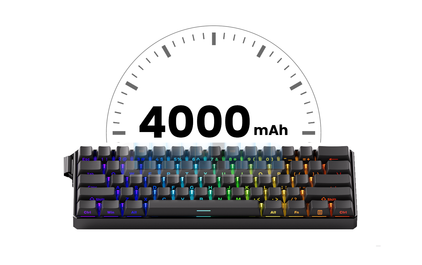 Teclado Mecânico com Switch Magnético