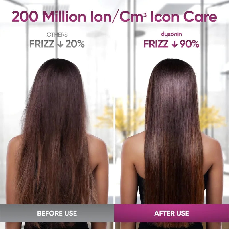 Secador de Cabelo Acessórios– Íons Negativos