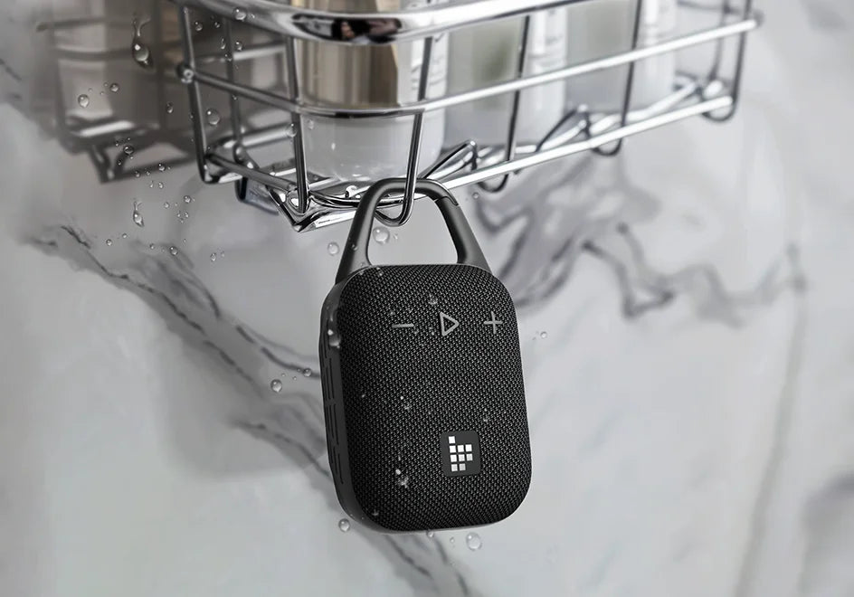 Alto-Falante Bluetooth Portátil com Gancho