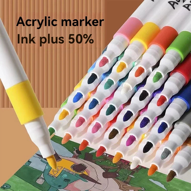 Canetas Marcadoras com Tinta Acrílica