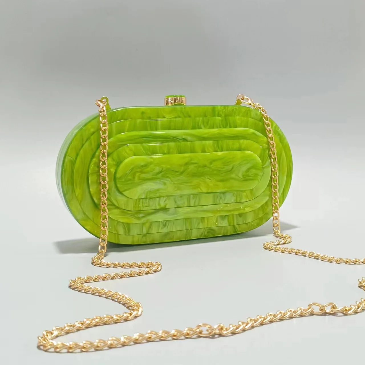 Clutch Acrílica Luxo
