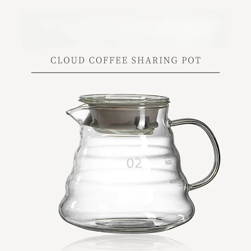 Jarra de Café Chá Vidro Borossilicato