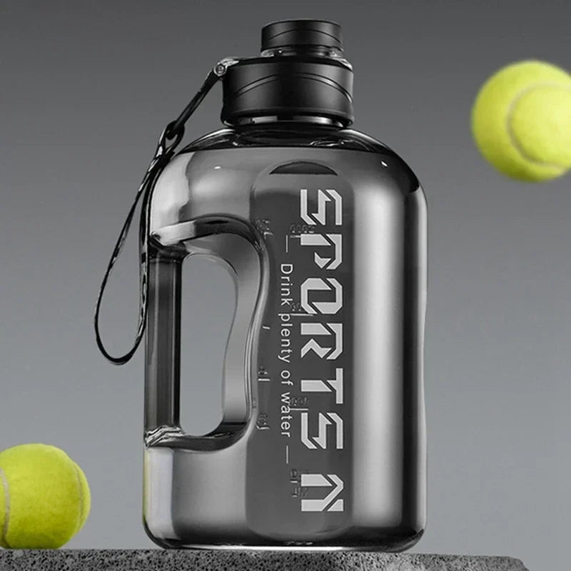Garrafa de Água Esportiva 1,7L / 2,7L – Grande Capacidade