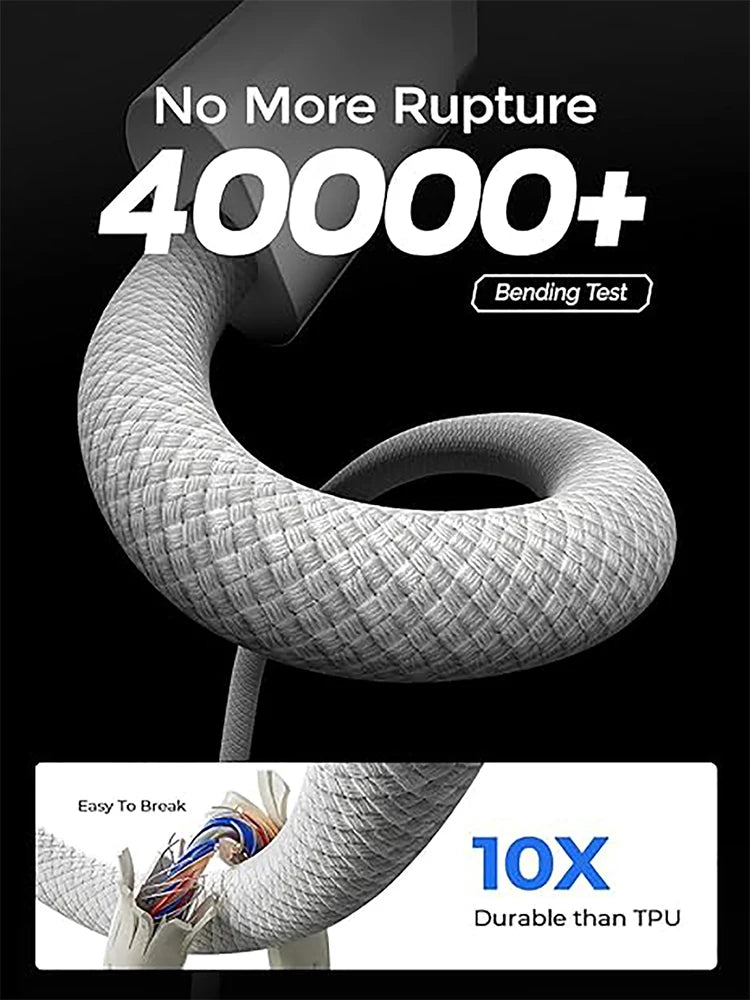 Cabo USB-C Type C - Carregamento Rápido