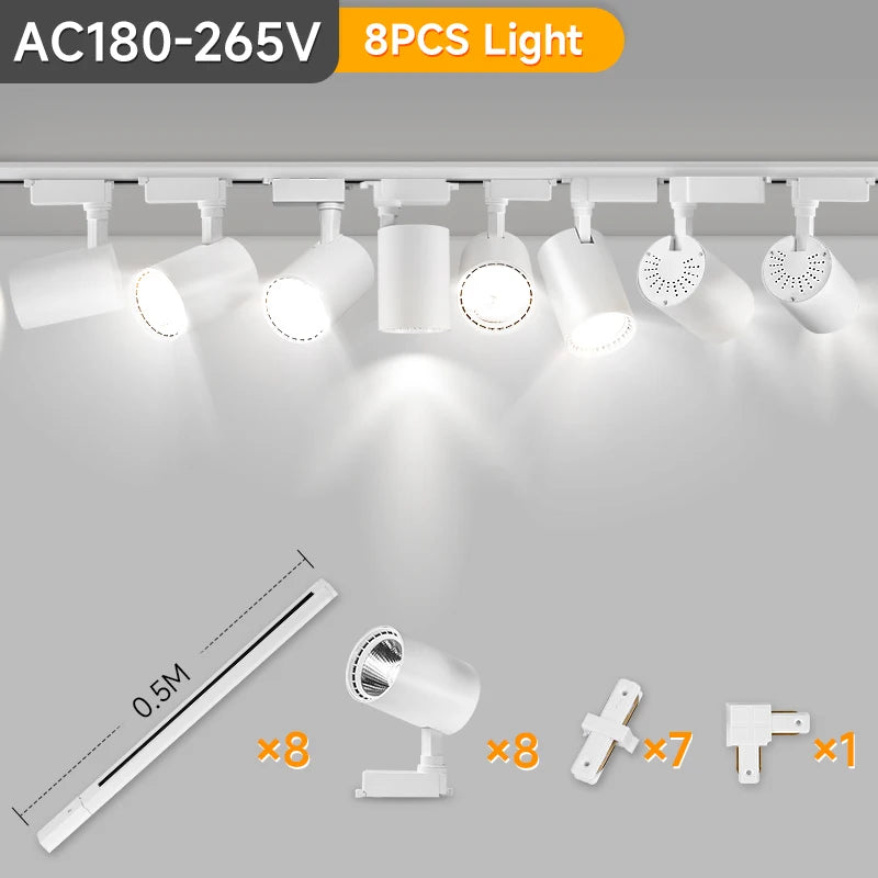 Luminária de Trilho LED para Teto
