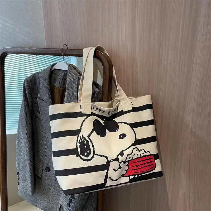 Bolsa Lona Snoopy / Minnie Mouse