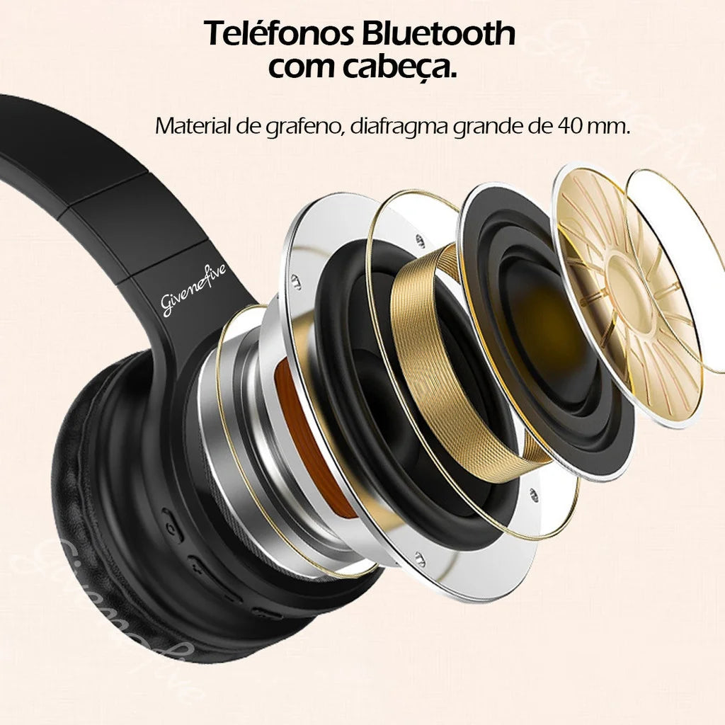Fones de ouvido Bluetooth