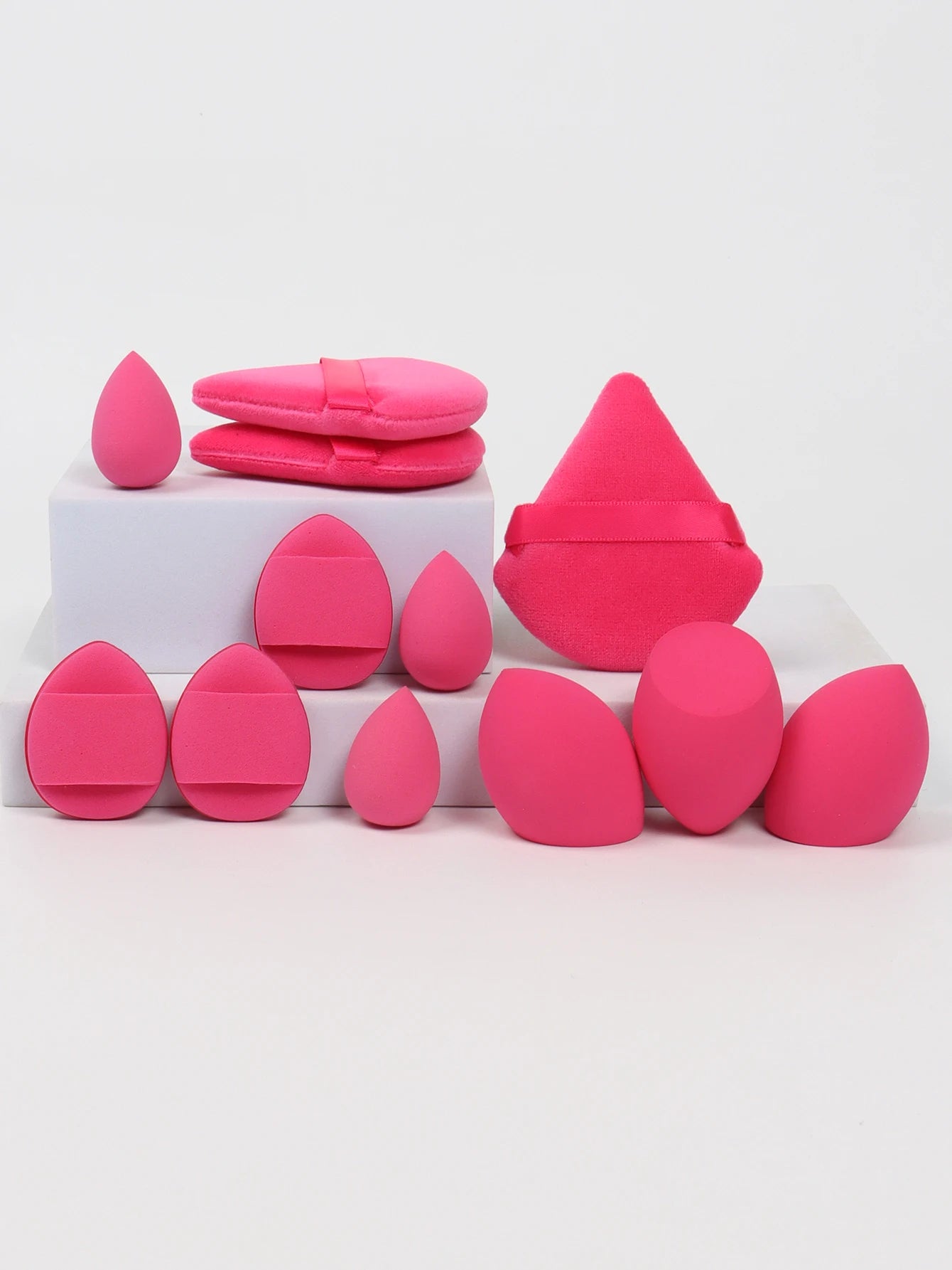 Conjunto de Esponjas Maquiagem 12 Peças