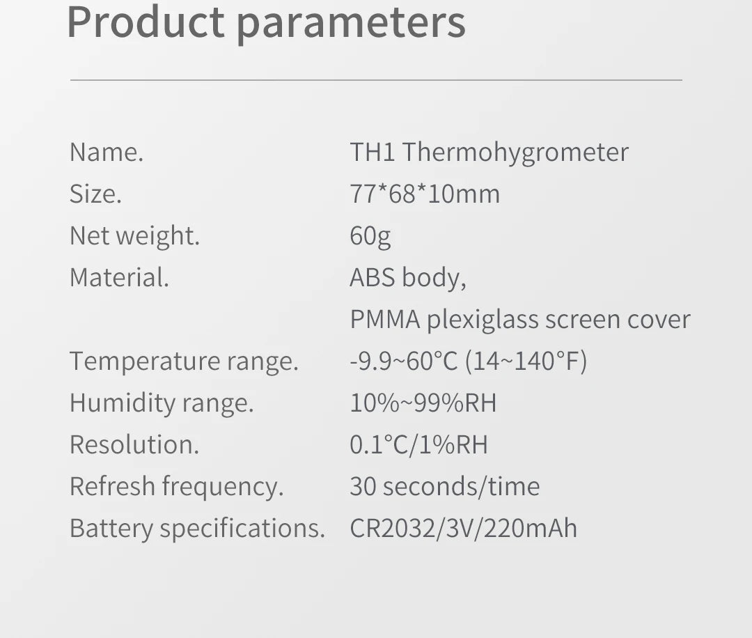 Termômetro Medidor Digital de Temperatura e Umidade