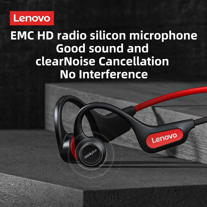 Fone de Ouvido Lenovo X4 Condução Óssea Microfone