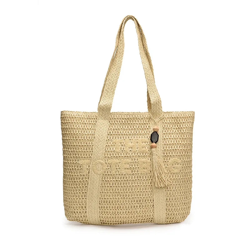 Bolsa de Palha Estilo Francês