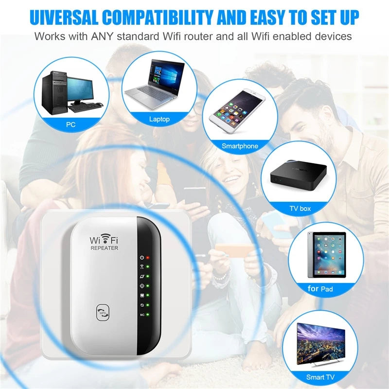 Repetidor Wi-Fi Amplificador de Sinal