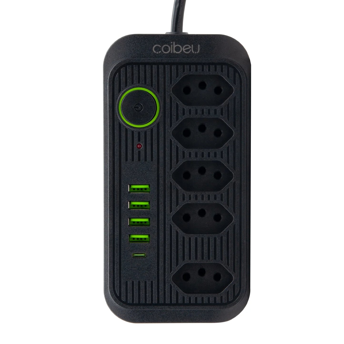 Régua Extensão de Tomadas e Porta USB