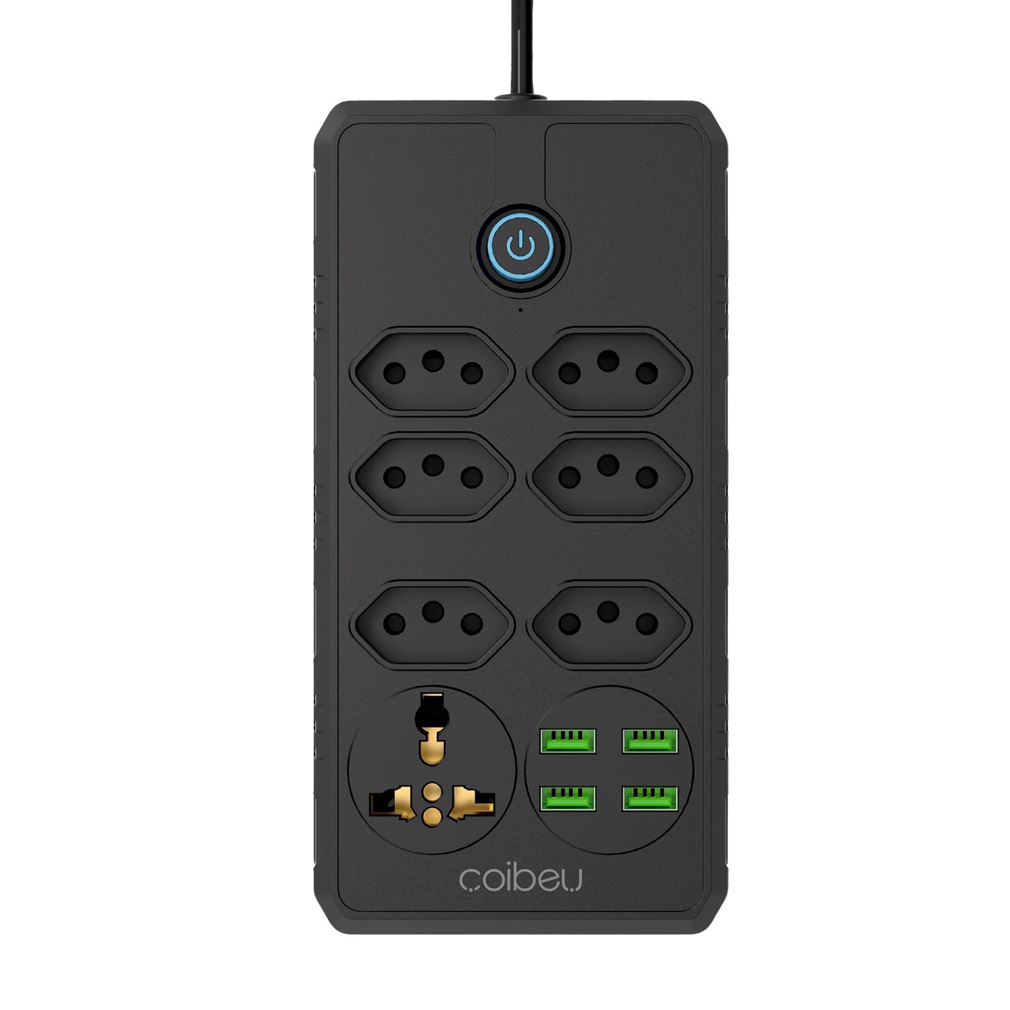 Régua Extensão de Tomadas e Porta USB