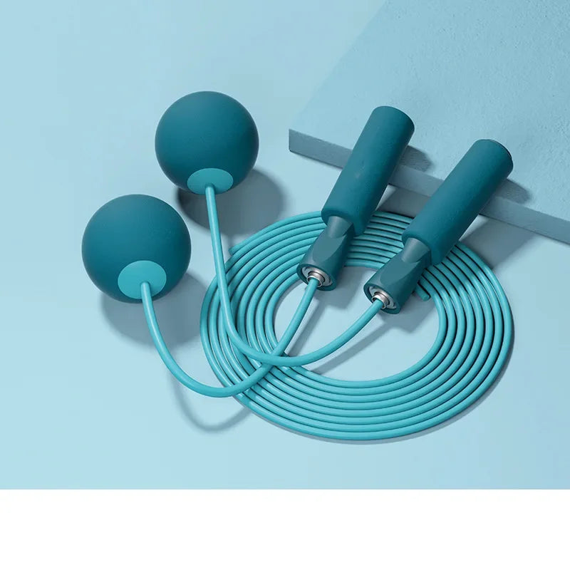 Corda de Pular Sem Fio com Bola Pesada - Fitness e Treinamento Aeróbico