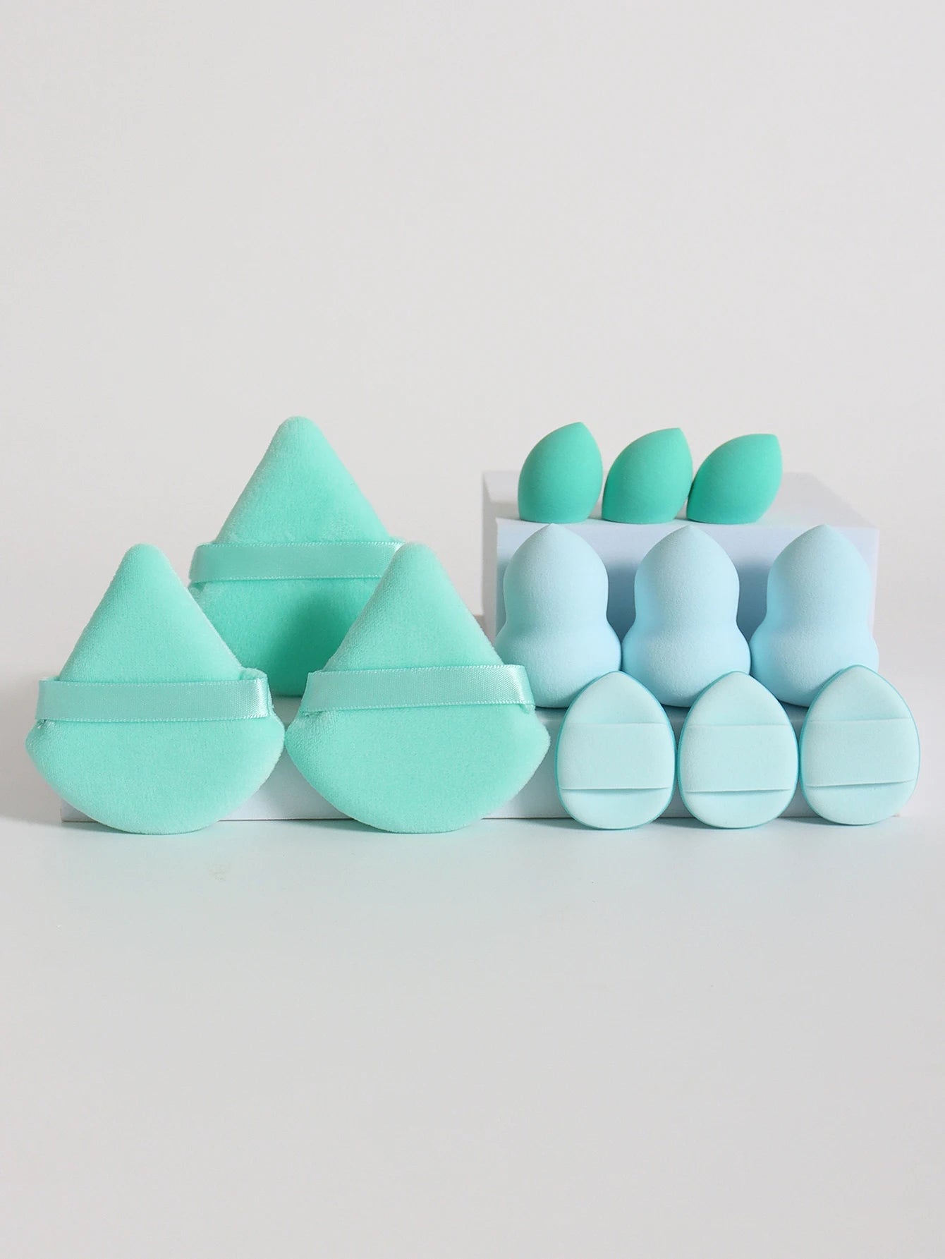 Conjunto de Esponjas Maquiagem 12 Peças