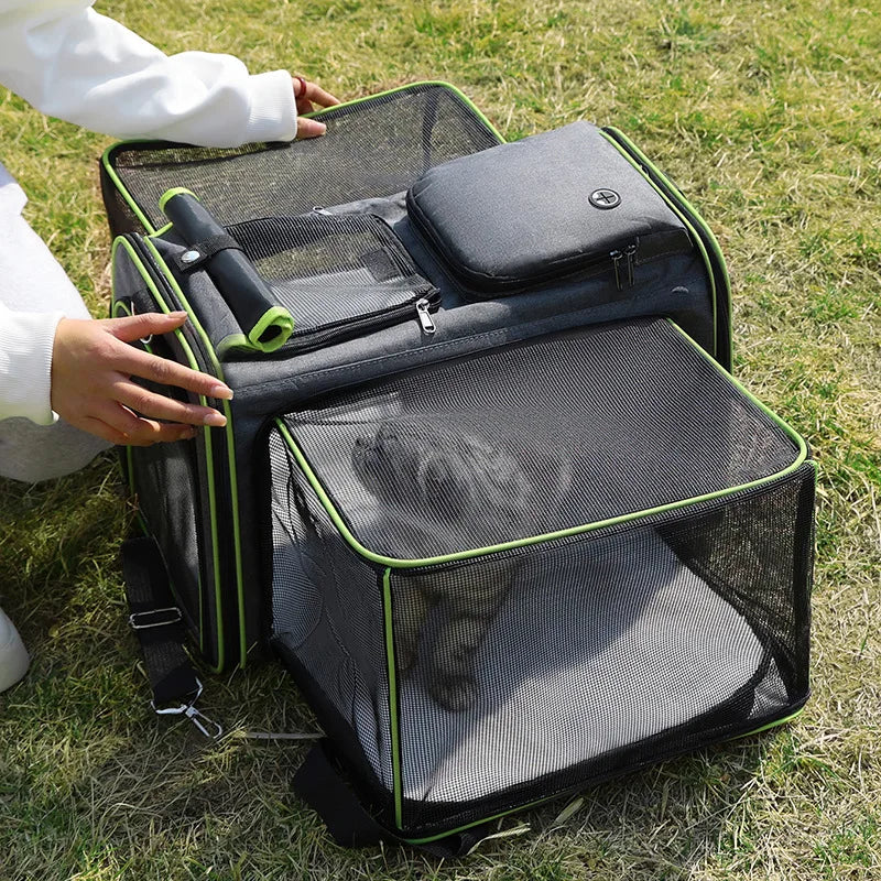 Bolsa de Transporte Pet Dobrável e Expansível