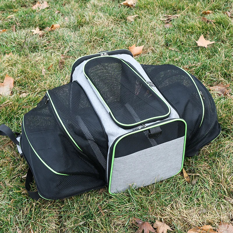 Bolsa de Transporte Pet Expansível e Dobrável