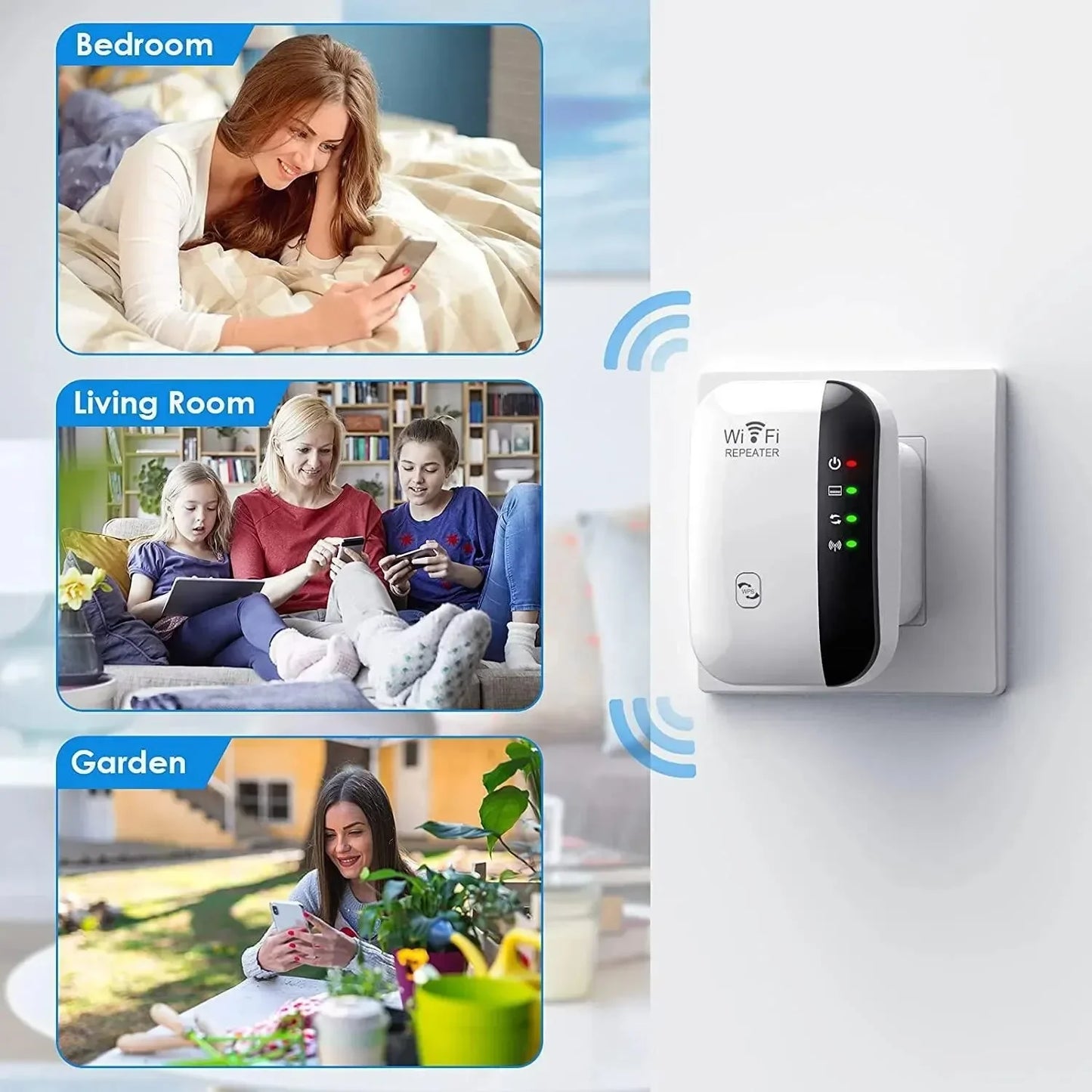 Repetidor Wi-Fi Amplificador de Sinal
