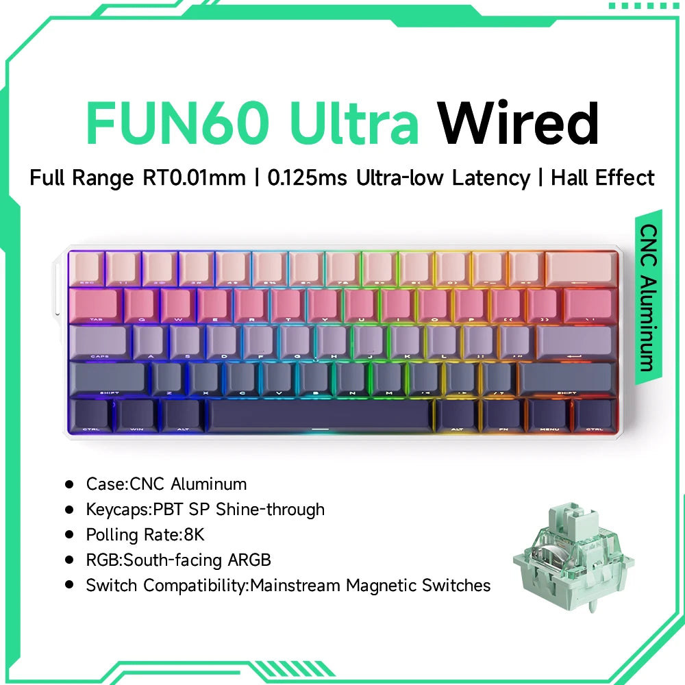 Teclado Mecânico com Switch Magnético