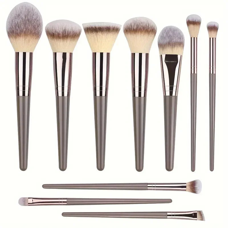 Conjunto Profissional de Pincéis Esponjas de Maquiagem