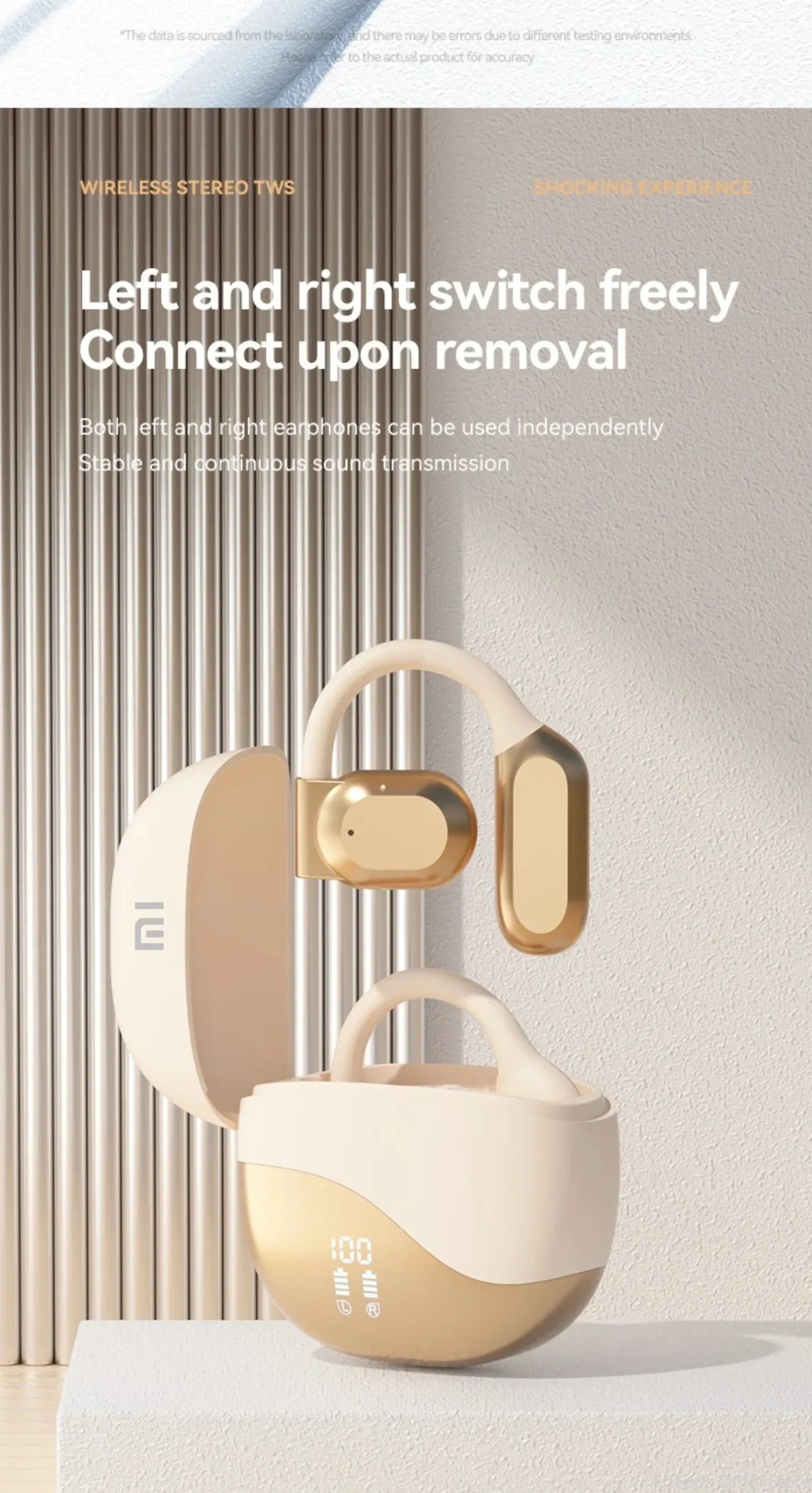 Fones de ouvido sem fio à prova dágua