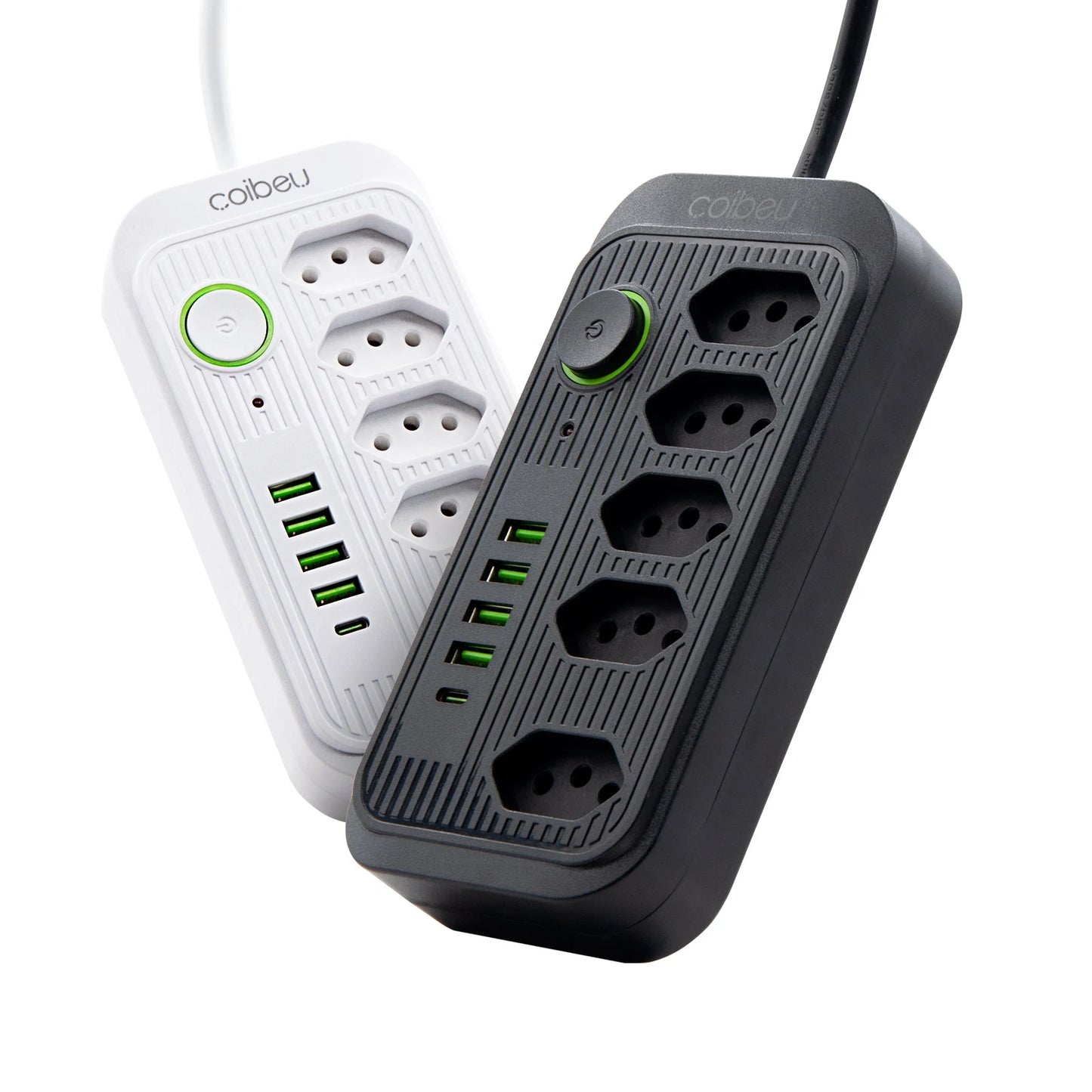 Régua Extensão de Tomadas e Porta USB