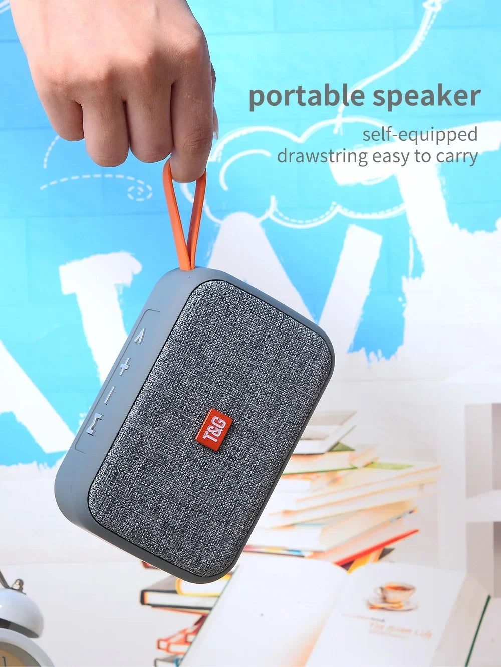 Caixa de Som Portátil Soundbar Rádio FM