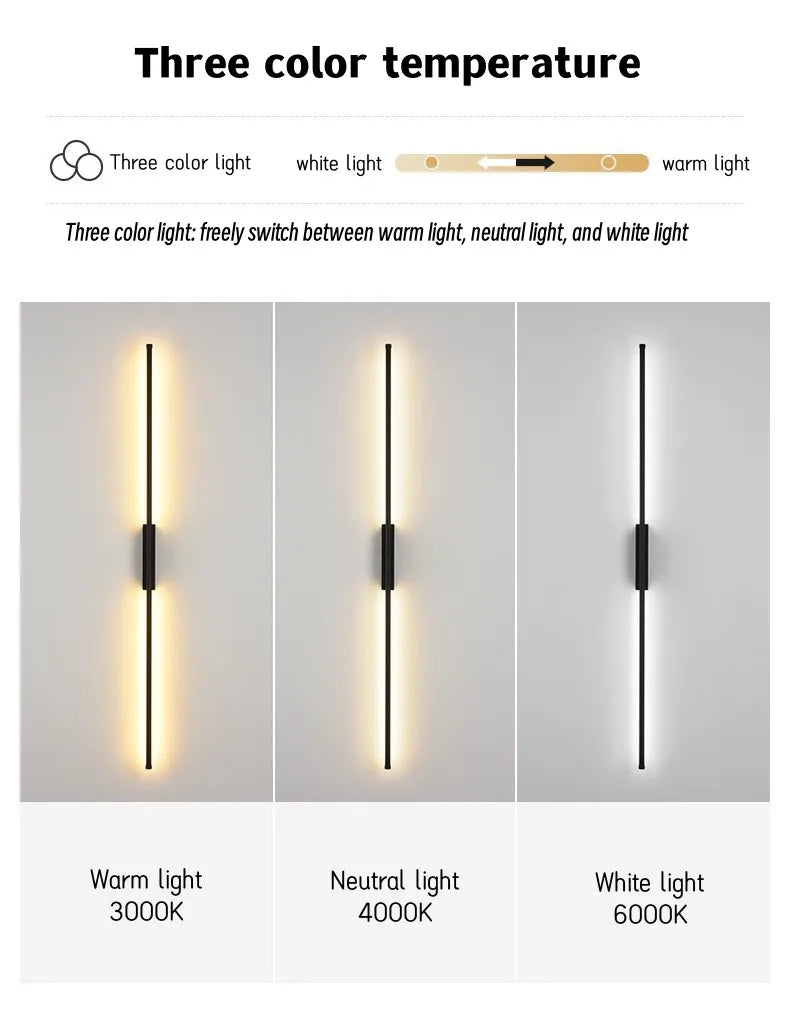 Luminária de Parede LED Minimalista