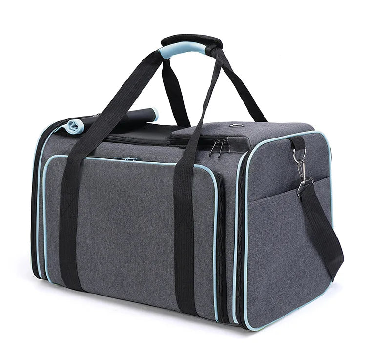 Bolsa de Transporte Pet Dobrável e Expansível