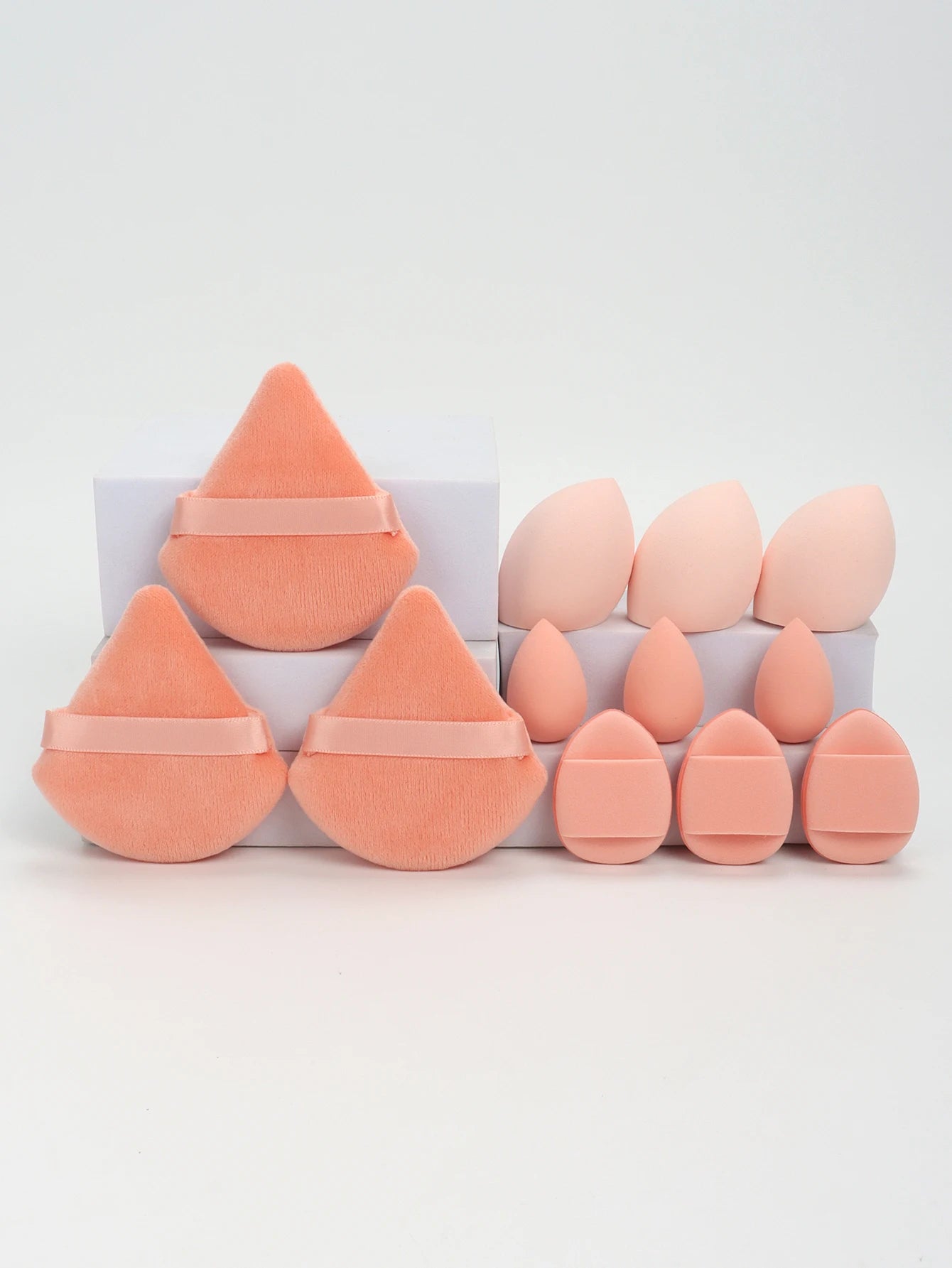 Conjunto de Esponjas Maquiagem 12 Peças