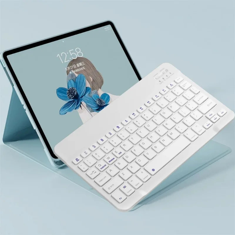 Teclado Silencioso Bluetooth Recarregável