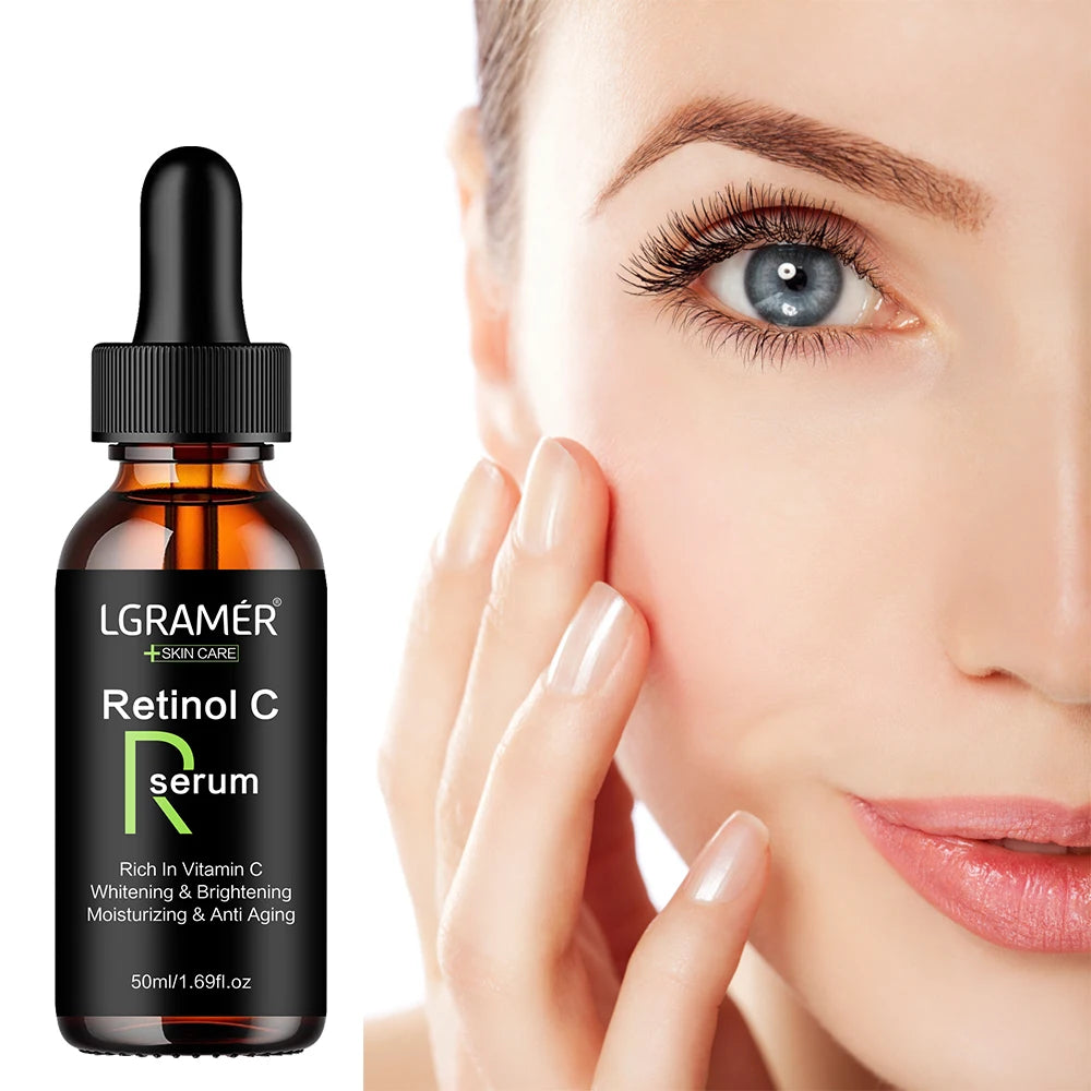 Sérum Facial com Retinol – Anti-Idade, Clareador e Firmador