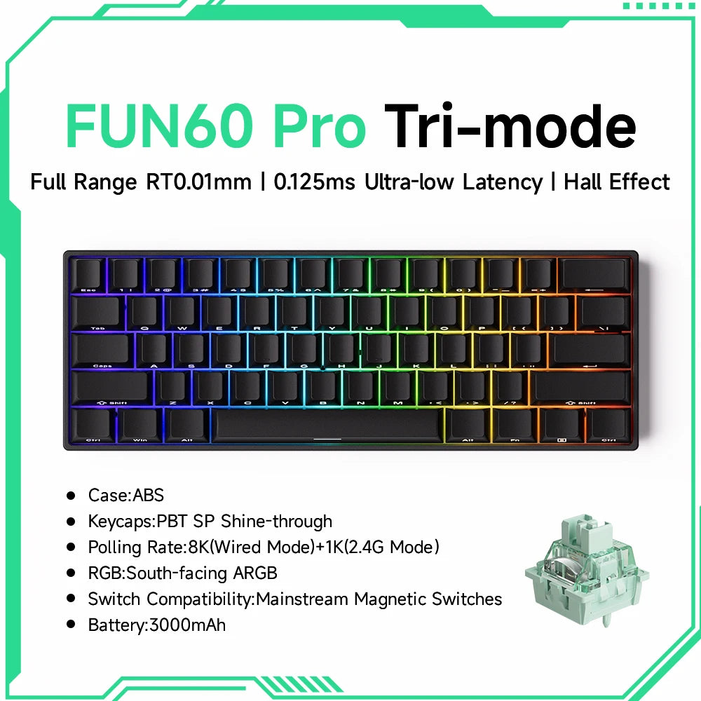 Teclado Mecânico com Switch Magnético