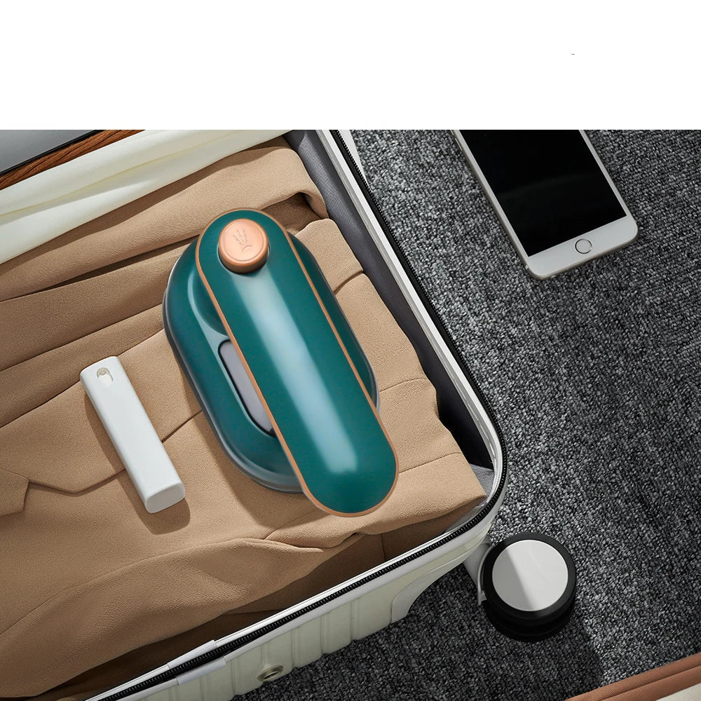 Mini Ferro De Passar Roupas A Vapor Portátil Bivolt