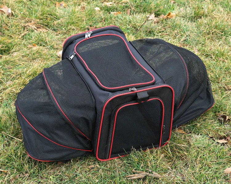 Bolsa de Transporte Pet Expansível e Dobrável