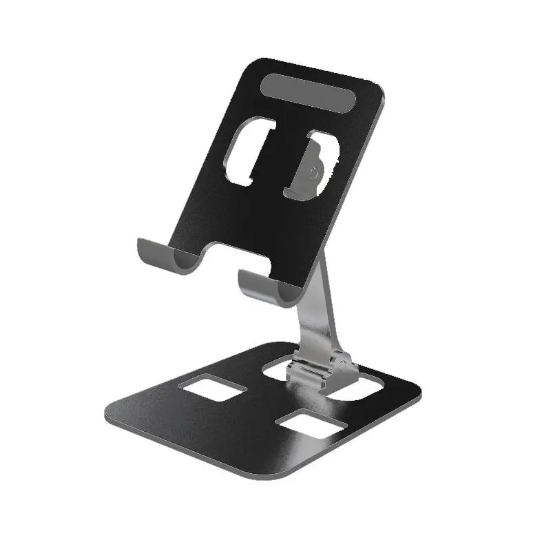 Suporte Universal para Tablet e Celular – Liga de Alumínio, Ajustável e Portátil, Compatível com iPad e Smartphones