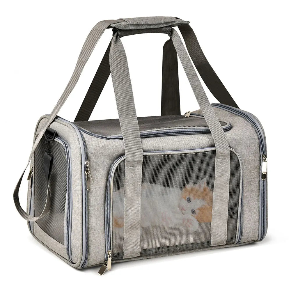 Mochila de Transporte para Cães e Gatos