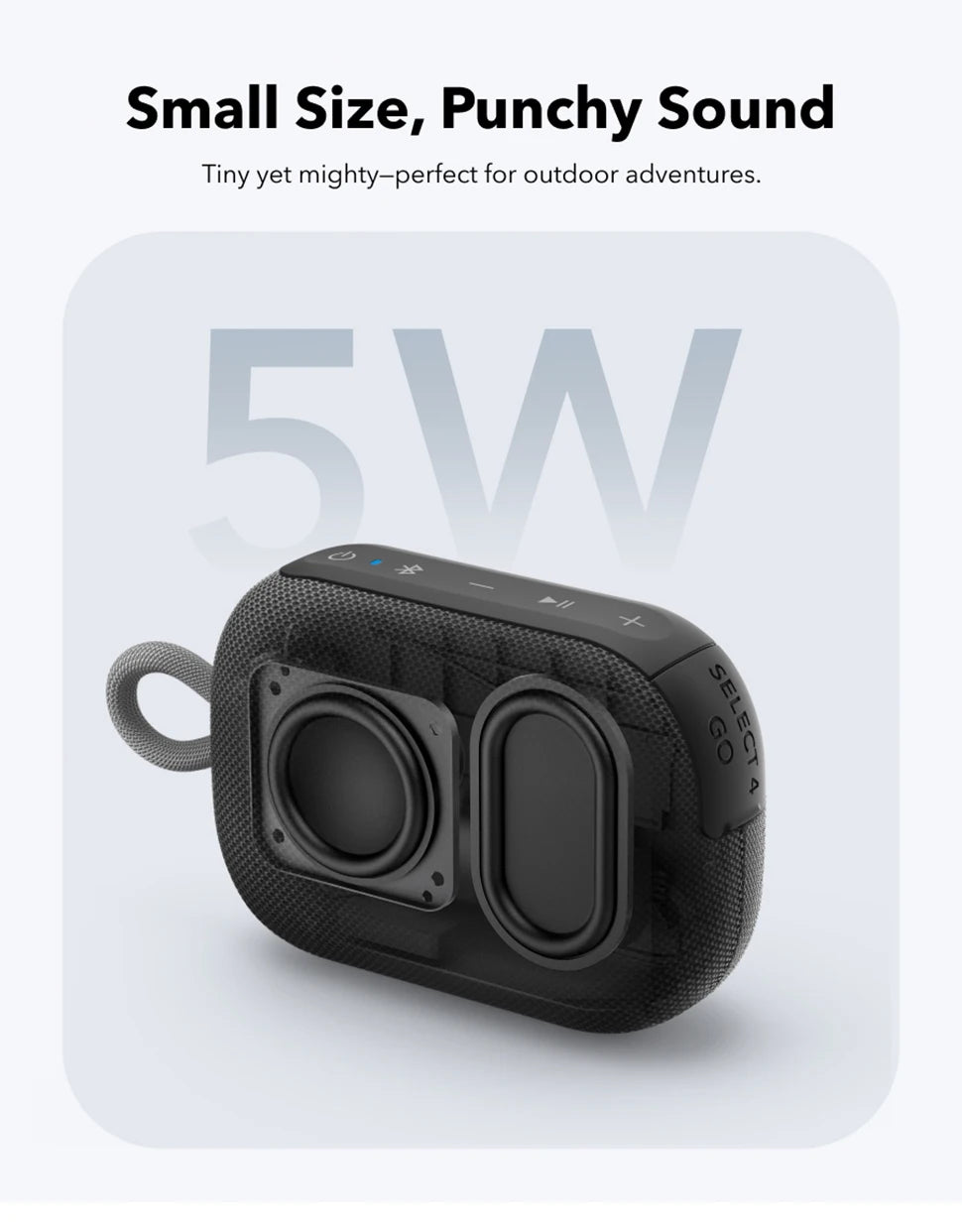 Alto-Falante Bluetooth Ultra Portátil
